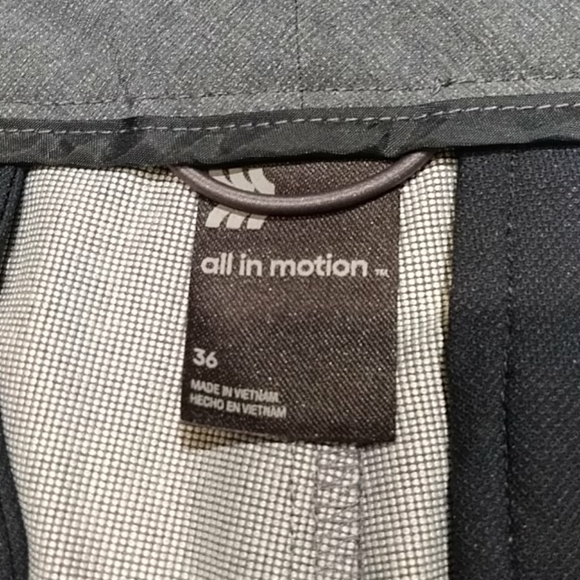 Mens Gray All In Motion Shorts - Picture 5 of 5